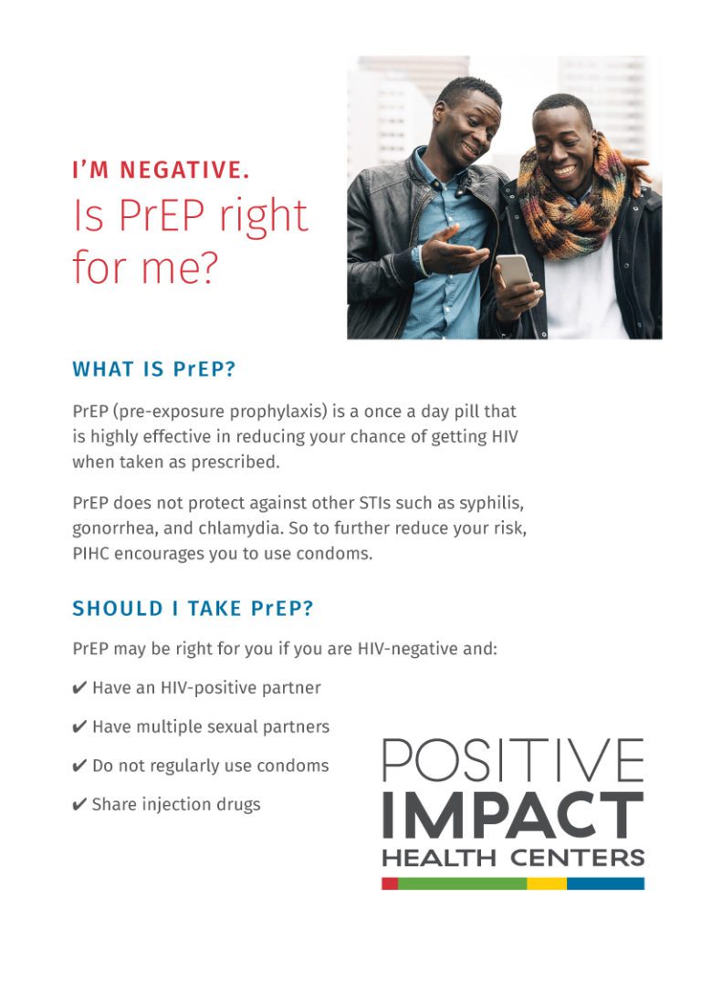 PrEP HIV Prevention Pill – Positive Impact Health Center